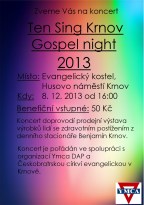 Gospel Night Krnov 2013