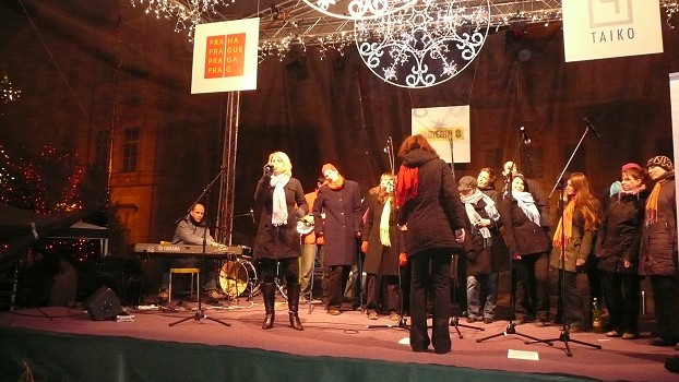 Adventní koncert na Staroměstském náměstí